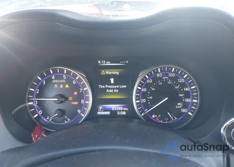 2017 Infiniti Q50 3.0T Red Sport 400 z USA, uszkodzony, nr VIN JN1FV7AR7HM870059